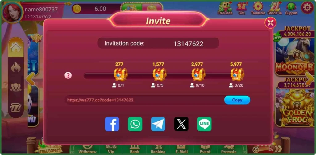 WA777 Game